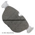 085-1895 by BECK ARNLEY - PREMIUM ASM BRAKE PADS