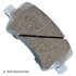 085-1896 by BECK ARNLEY - PREMIUM ASM BRAKE PADS