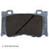 085-1907 by BECK ARNLEY - PREMIUM ASM BRAKE PADS