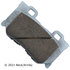 085-1908 by BECK ARNLEY - PREMIUM ASM BRAKE PADS