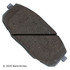 085-1900 by BECK ARNLEY - PREMIUM ASM BRAKE PADS