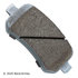 085-1930 by BECK ARNLEY - PREMIUM ASM BRAKE PADS