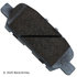 085-1933 by BECK ARNLEY - PREMIUM ASM BRAKE PADS