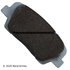 085-1932 by BECK ARNLEY - PREMIUM ASM BRAKE PADS