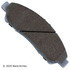 085-1934 by BECK ARNLEY - PREMIUM ASM BRAKE PADS