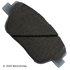 085-1935 by BECK ARNLEY - PREMIUM ASM BRAKE PADS