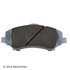 085-1929 by BECK ARNLEY - PREMIUM ASM BRAKE PADS