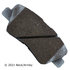 085-1941 by BECK ARNLEY - PREMIUM ASM BRAKE PADS