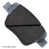 085-1940 by BECK ARNLEY - PREMIUM ASM BRAKE PADS