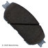 085-1952 by BECK ARNLEY - PREMIUM ASM BRAKE PADS