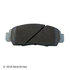 085-1954 by BECK ARNLEY - PREMIUM ASM BRAKE PADS