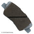 085-1956 by BECK ARNLEY - PREMIUM ASM BRAKE PADS