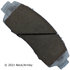 085-1948 by BECK ARNLEY - PREMIUM ASM BRAKE PADS