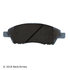 085-1962 by BECK ARNLEY - PREMIUM ASM BRAKE PADS