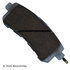 085-1974 by BECK ARNLEY - PREMIUM ASM BRAKE PADS