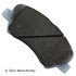 085-1975 by BECK ARNLEY - PREMIUM ASM BRAKE PADS