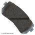 085-1988 by BECK ARNLEY - PREMIUM ASM BRAKE PADS