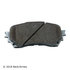 085-1991 by BECK ARNLEY - PREMIUM ASM BRAKE PADS