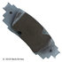 085-2079 by BECK ARNLEY - PREMIUM ASM BRAKE PADS