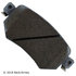 085-2083 by BECK ARNLEY - PREMIUM ASM BRAKE PADS