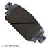 085-2084 by BECK ARNLEY - PREMIUM ASM BRAKE PADS