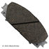 085-2056 by BECK ARNLEY - PREMIUM ASM BRAKE PADS