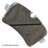 085-2099 by BECK ARNLEY - PREMIUM ASM BRAKE PADS