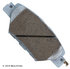 085-2087 by BECK ARNLEY - PREMIUM ASM BRAKE PADS