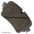 085-2089 by BECK ARNLEY - PREMIUM ASM BRAKE PADS