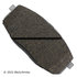 085-2120 by BECK ARNLEY - DISC BRAKE PAD SET