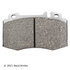 085-2124 by BECK ARNLEY - PREMIUM APPLICATION SPECIFIC MATERIAL BRAKE PADS