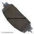 085-2076 by BECK ARNLEY - PREMIUM ASM BRAKE PADS