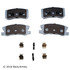 085-6847 by BECK ARNLEY - PREMIUM ASM PADS W / HARDWARE