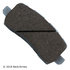 085-7019 by BECK ARNLEY - PREMIUM ASM PADS W / HARDWARE