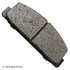 089-1283 by BECK ARNLEY - PREMIUM BRAND BRAKE PADS