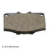 089-0852 by BECK ARNLEY - PREMIUM BRAND BRAKE PADS