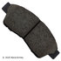 089-1453 by BECK ARNLEY - PREMIUM BRAND BRAKE PADS