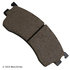 089-1471 by BECK ARNLEY - PREMIUM BRAND BRAKE PADS