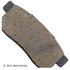 089-1431 by BECK ARNLEY - PREMIUM BRAND BRAKE PADS