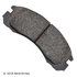 089-1446 by BECK ARNLEY - PREMIUM BRAND BRAKE PADS