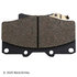 089-1521 by BECK ARNLEY - PREMIUM BRAND BRAKE PADS