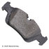 089-1484 by BECK ARNLEY - PREMIUM BRAND BRAKE PADS