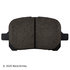 089-1538 by BECK ARNLEY - PREMIUM BRAND BRAKE PADS