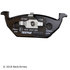 089-1549 by BECK ARNLEY - PREMIUM BRAND BRAKE PADS