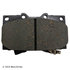 089-1570 by BECK ARNLEY - PREMIUM BRAND BRAKE PADS