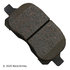 089-1553 by BECK ARNLEY - PREMIUM BRAND BRAKE PADS