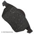 089-1608 by BECK ARNLEY - PREMIUM BRAND BRAKE PADS