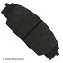 089-1639 by BECK ARNLEY - PREMIUM BRAND BRAKE PADS