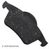 089-1616 by BECK ARNLEY - PREMIUM BRAND BRAKE PADS