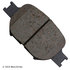 089-1620 by BECK ARNLEY - PREMIUM BRAND BRAKE PADS